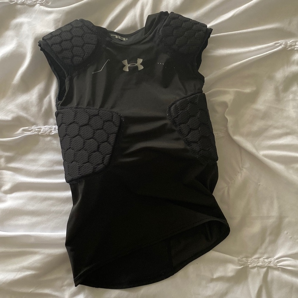 Under armour padded compression shirt